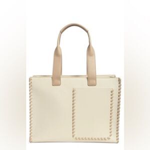 BCBGMAXAZRIA
Women's Natural Whipstitch Tote Bag
